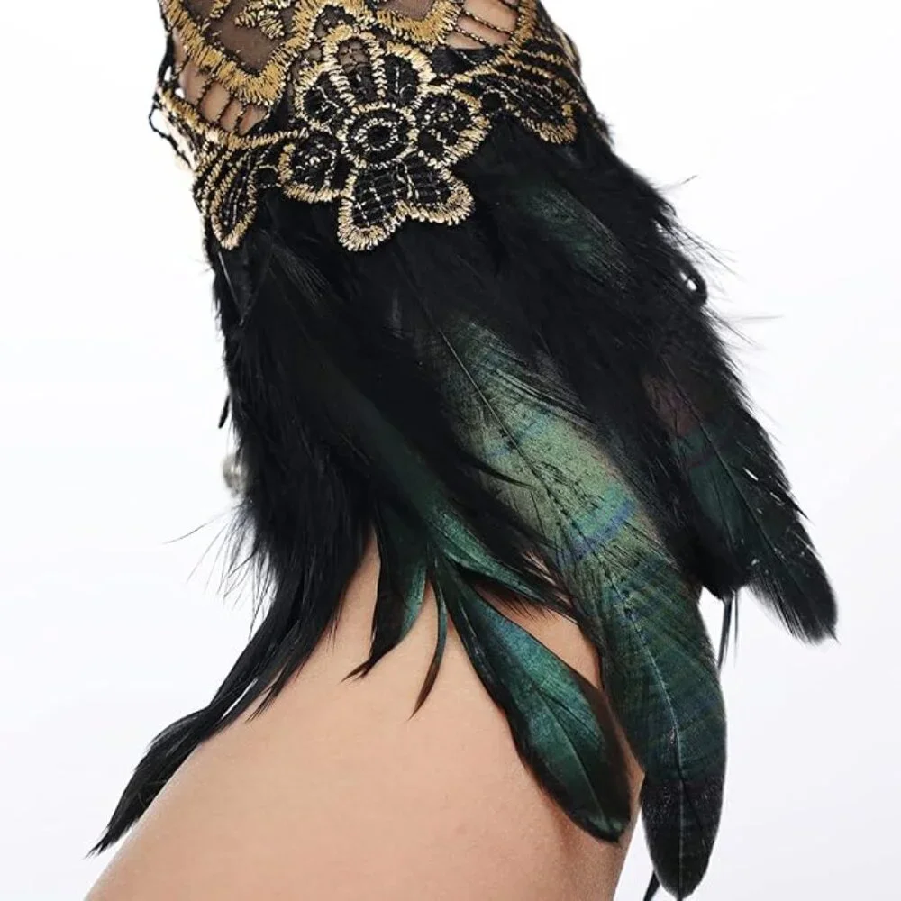 Steampunk Lace Gloves